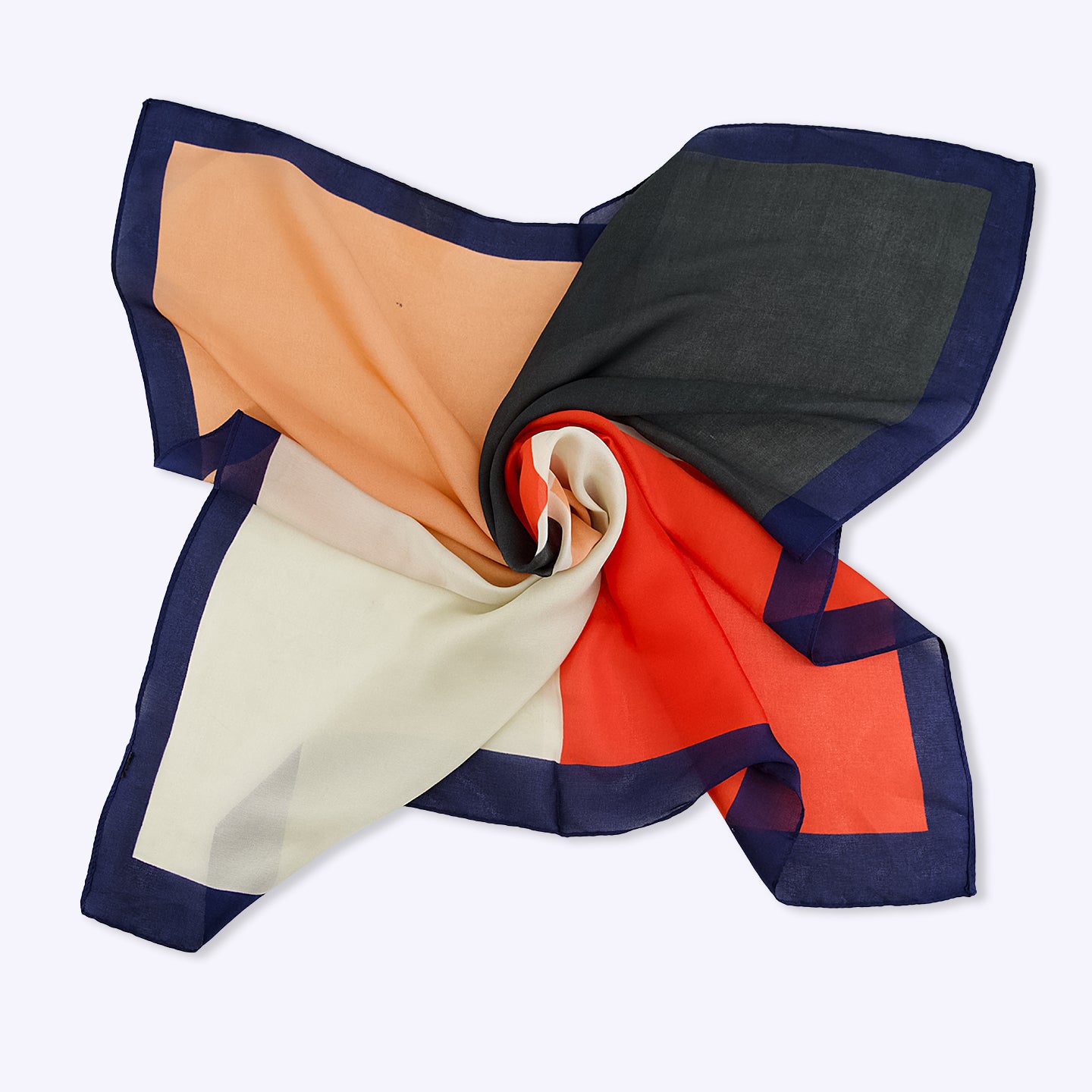 Color Block Bandana Scarf