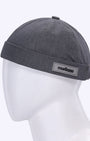 Denim Docker Cap - Grey
