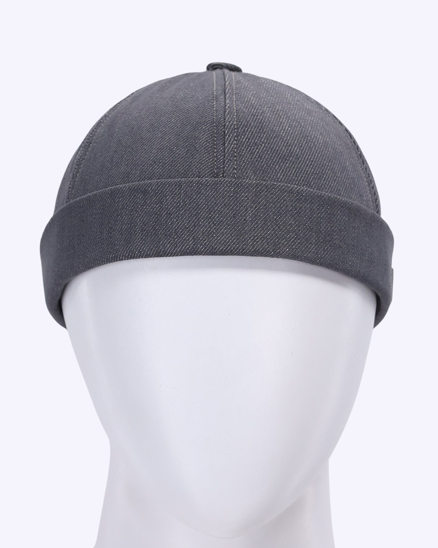 Denim Docker Cap - Grey
