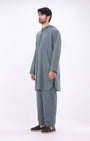 Nomad Hoodie Kurta Set – Teal