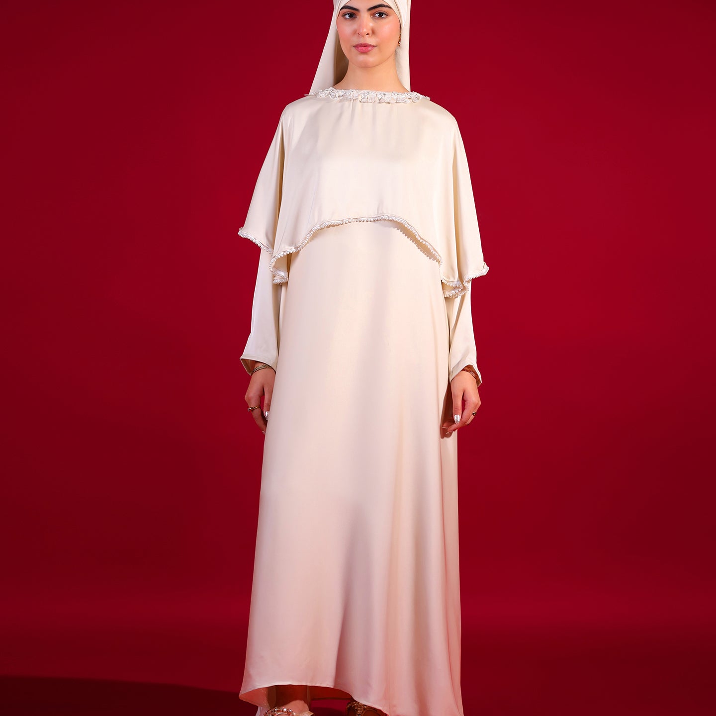 Noorah – Pearl Cape Maxi