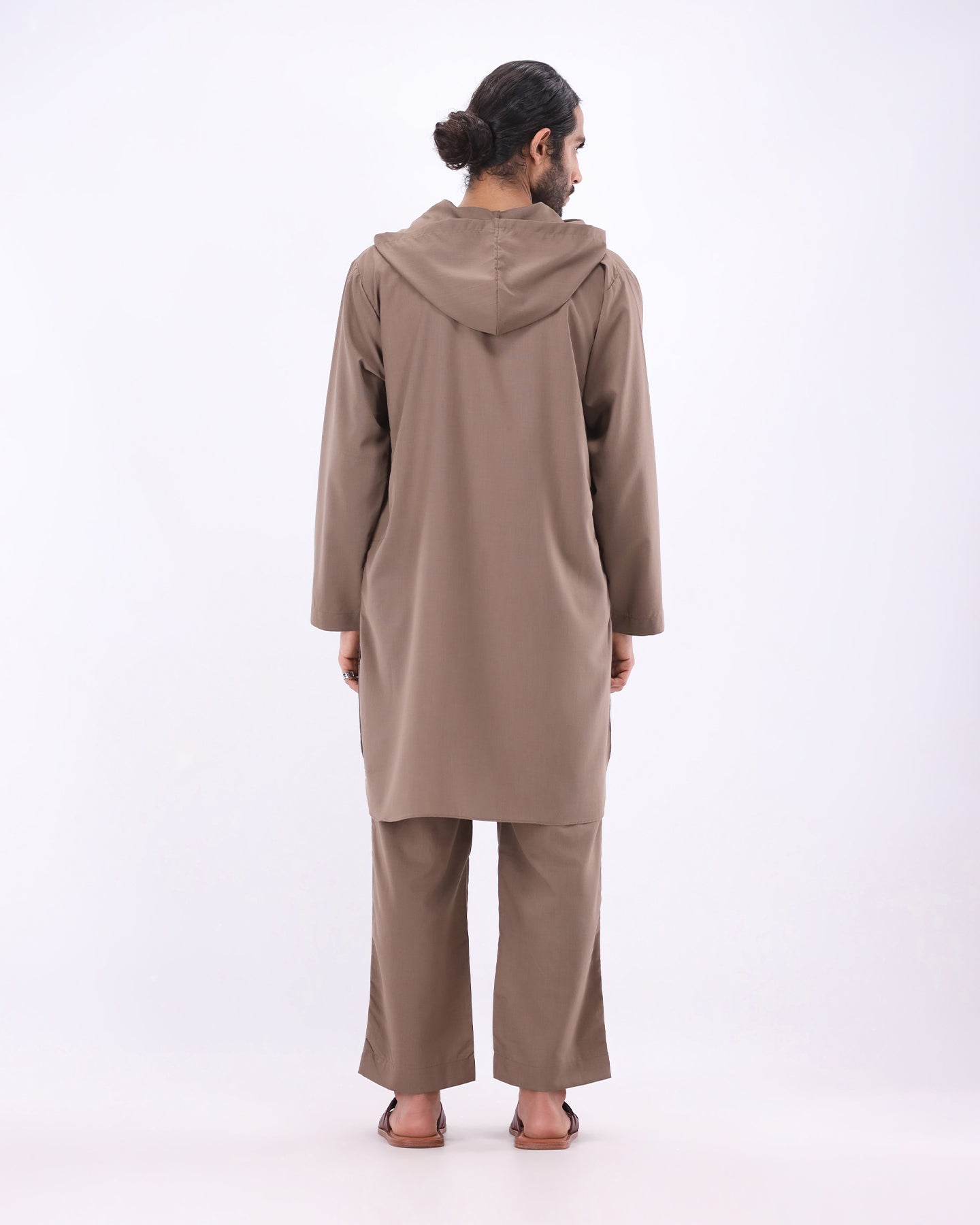 Nomad Hoodie Kurta Set – Earth