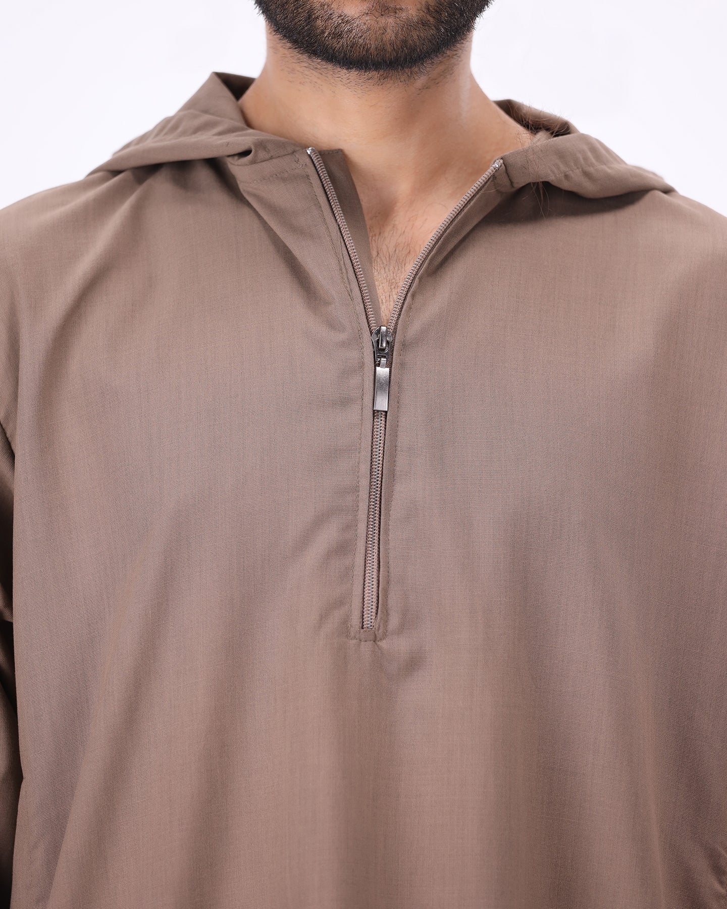 Nomad Hoodie Kurta Set – Earth