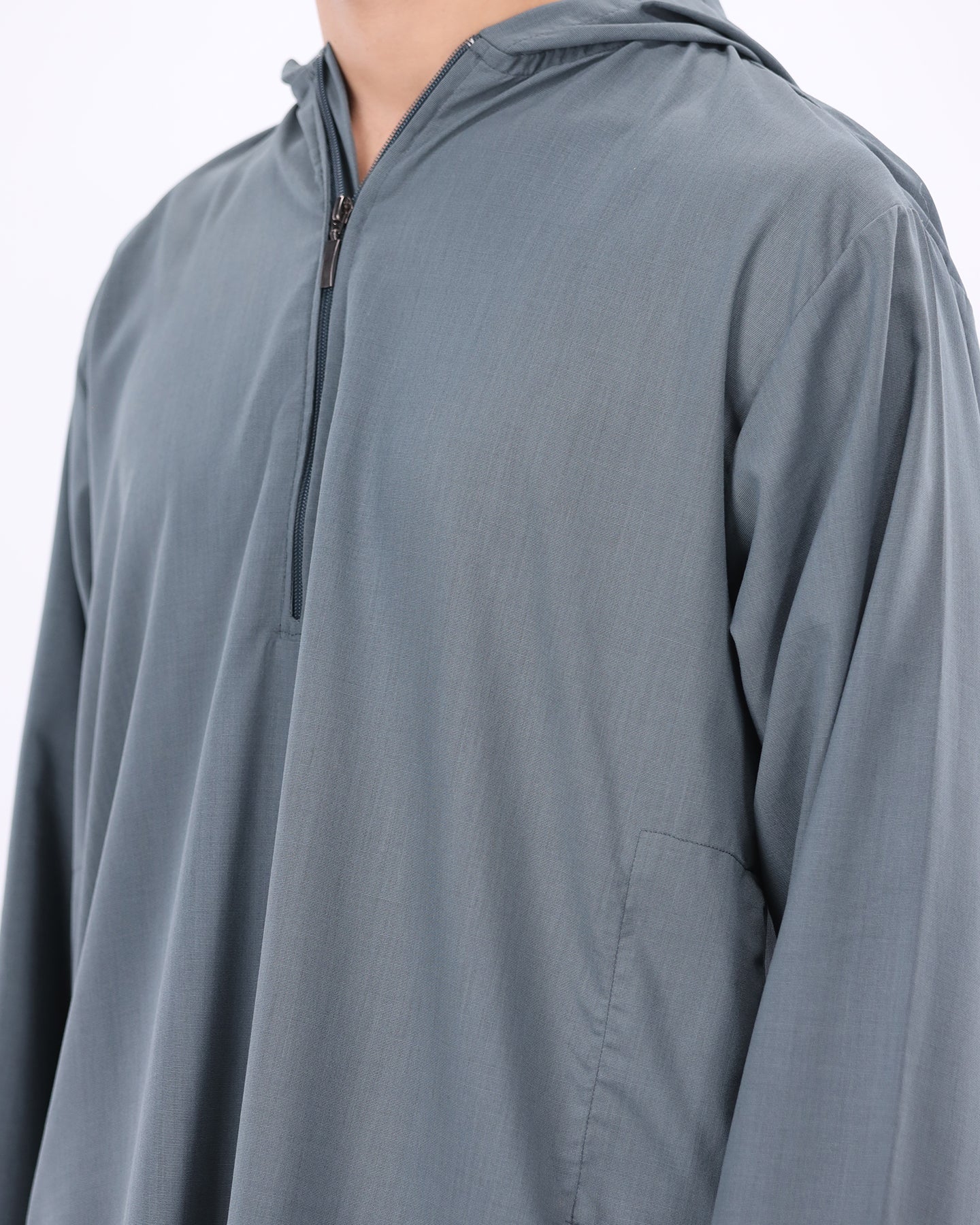 Nomad Hoodie Kurta Set – Teal