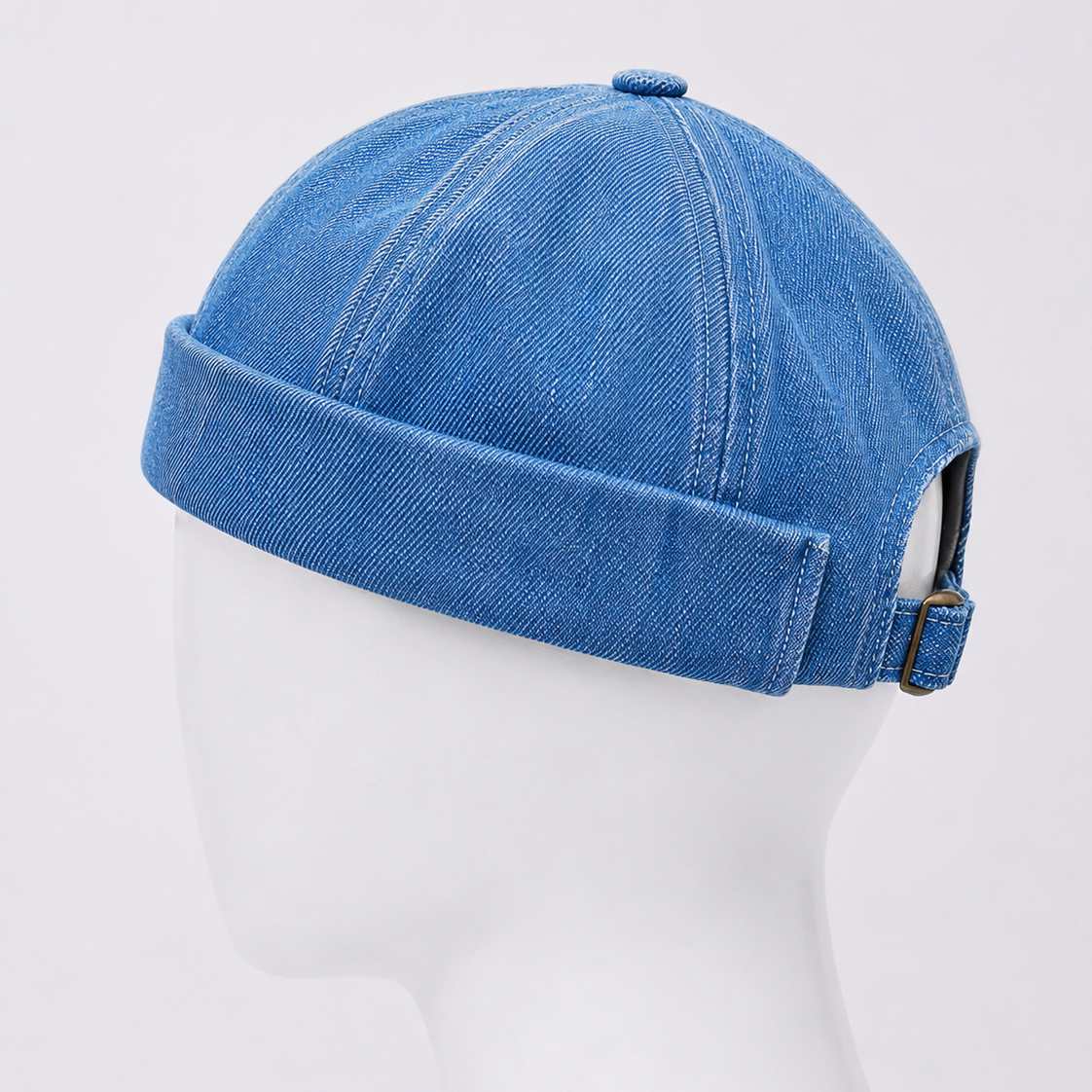 Denim Docker Cap - Blue