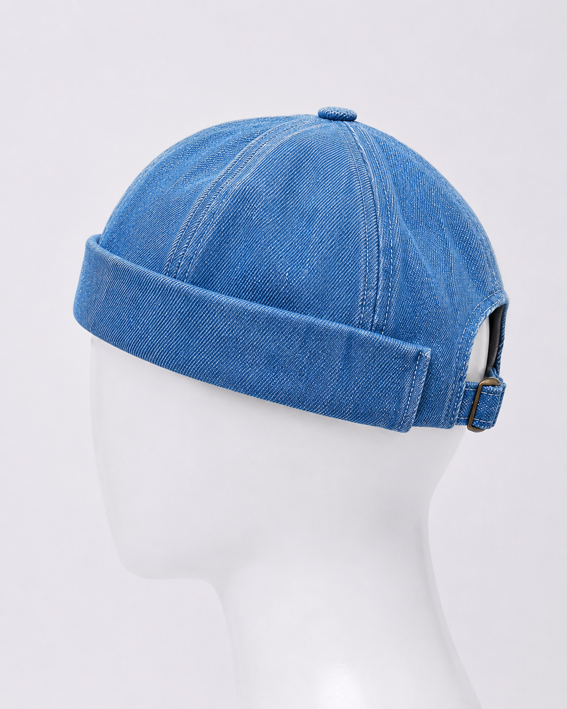 Denim Docker Cap - Blue