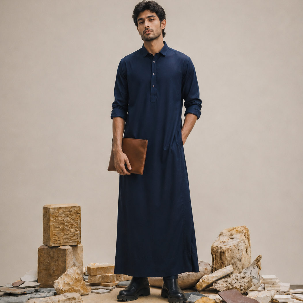 Lunar Navy Thobe