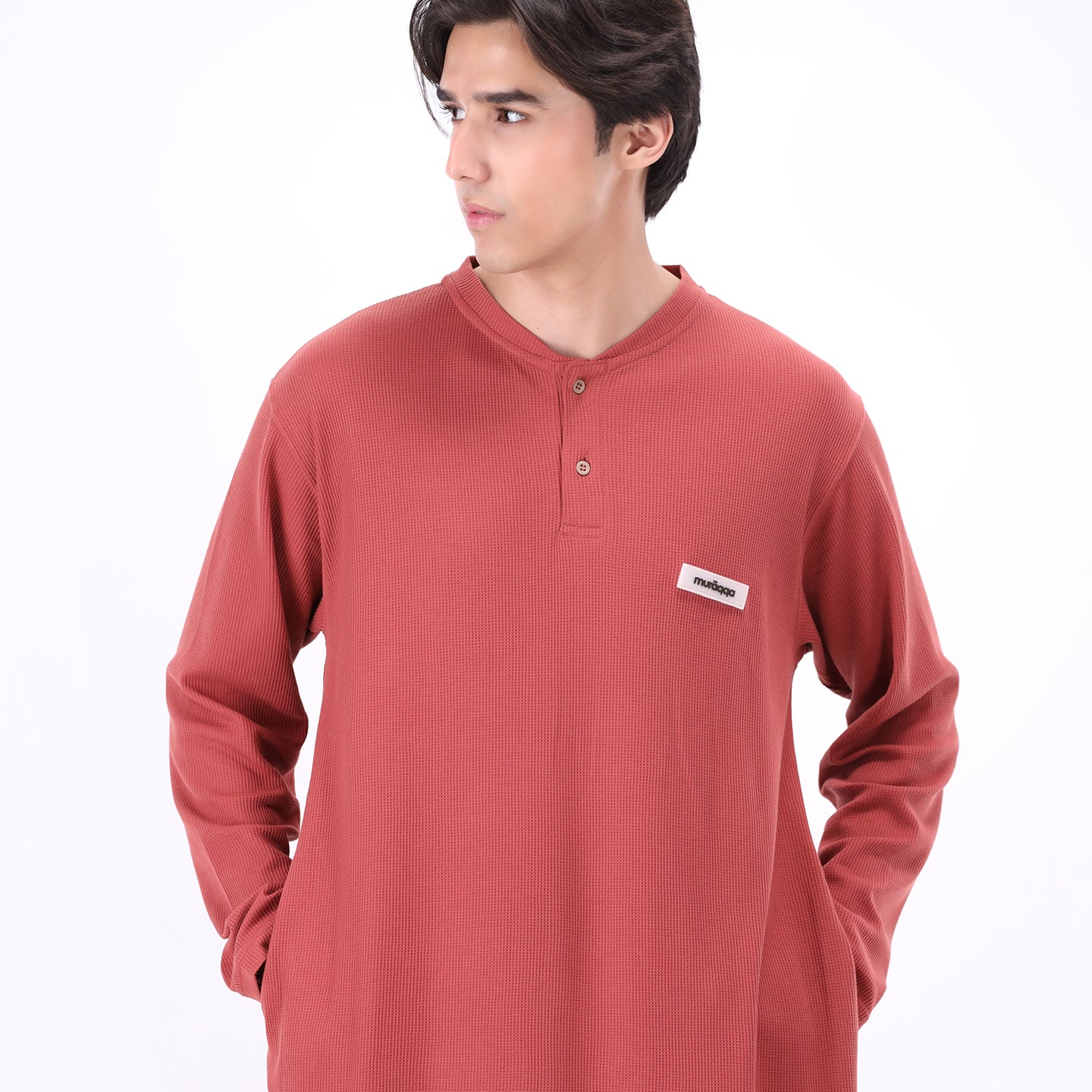 Waffle Flow - Rusty Orange