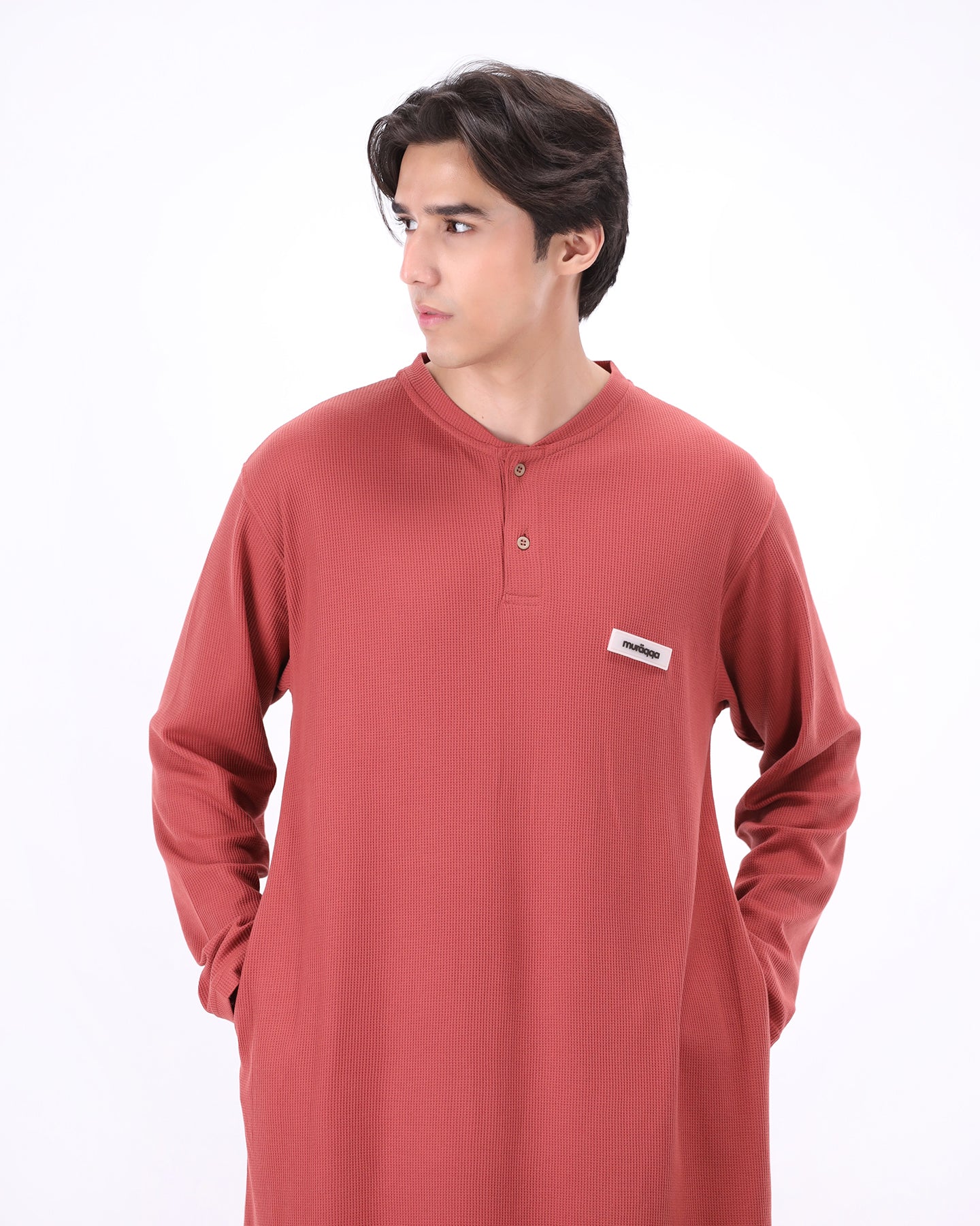 Waffle Flow - Rusty Orange