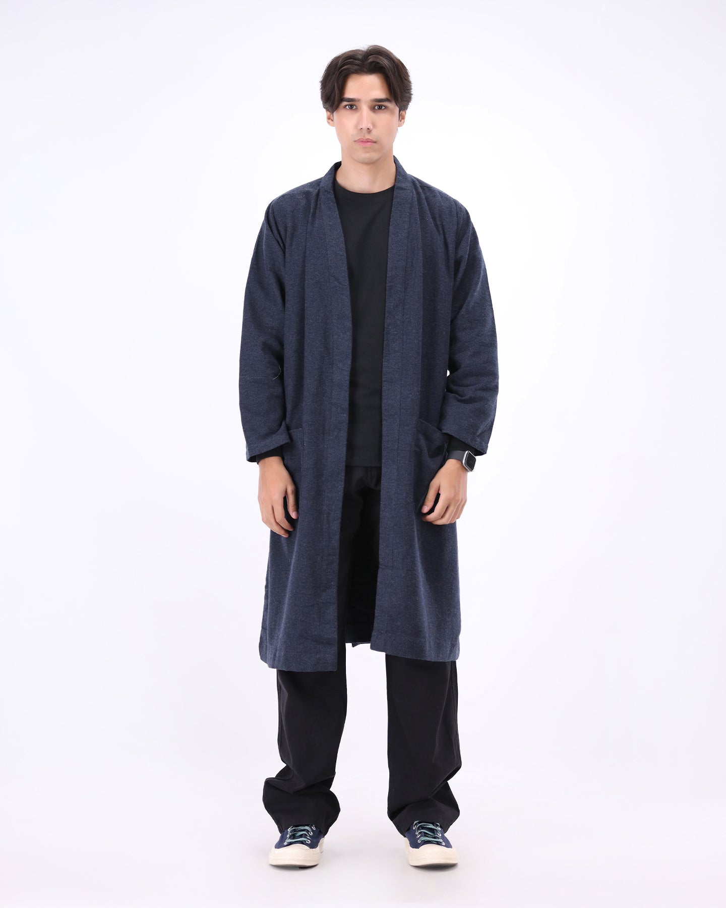 Wanderer Drape - Midnight Blue