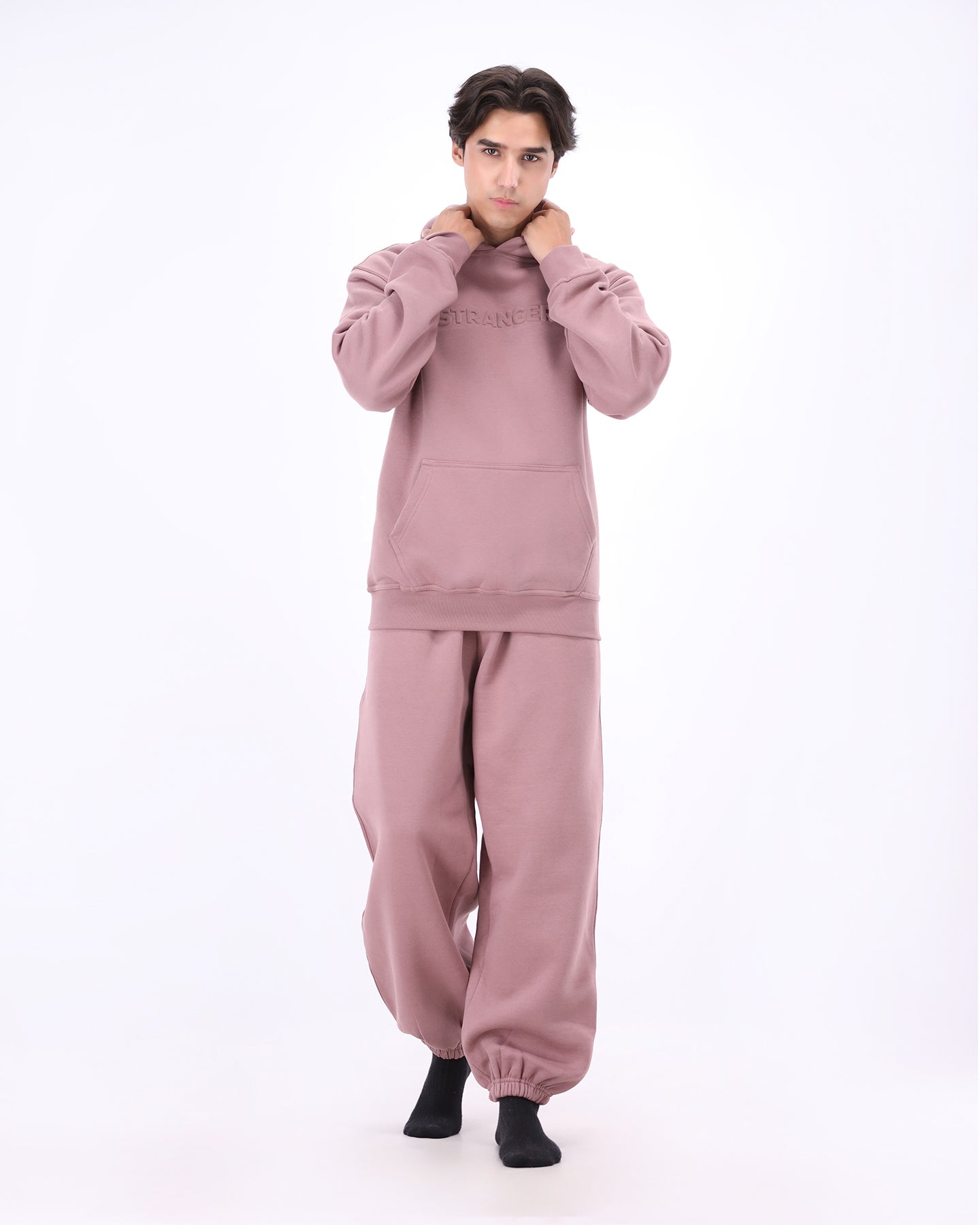 Strangers Hoodie - Tea Pink