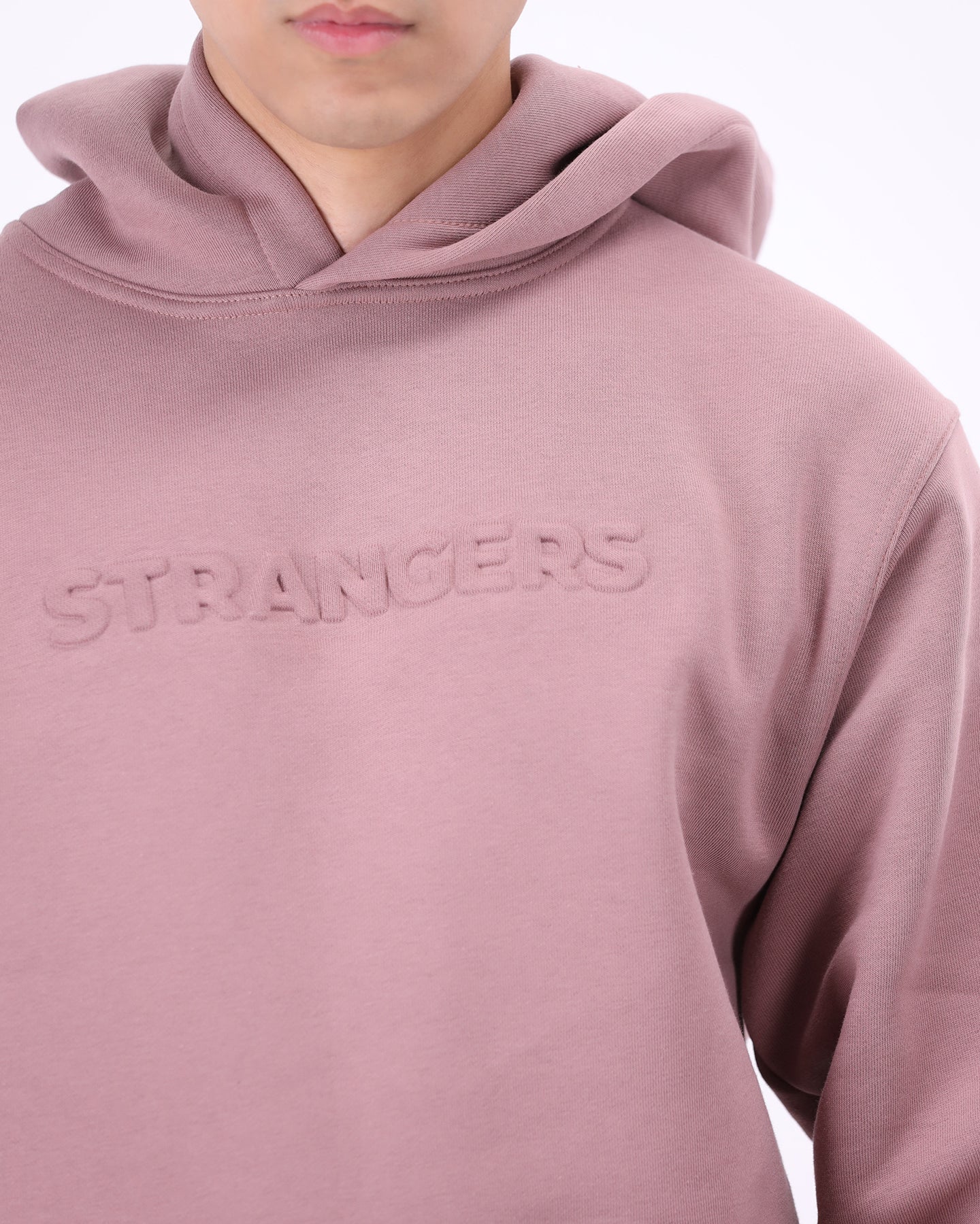 Strangers Hoodie - Tea Pink