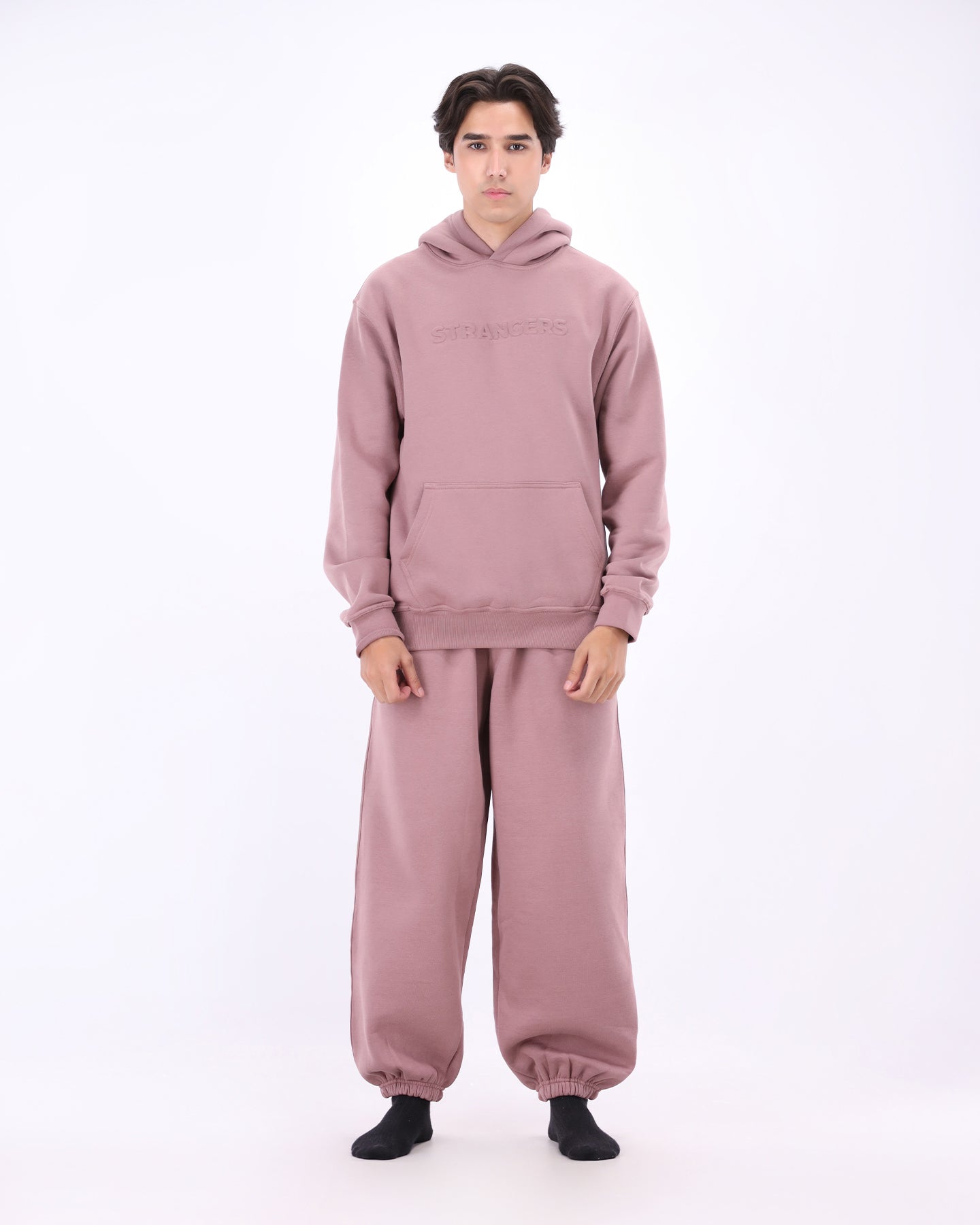 Strangers Hoodie - Tea Pink