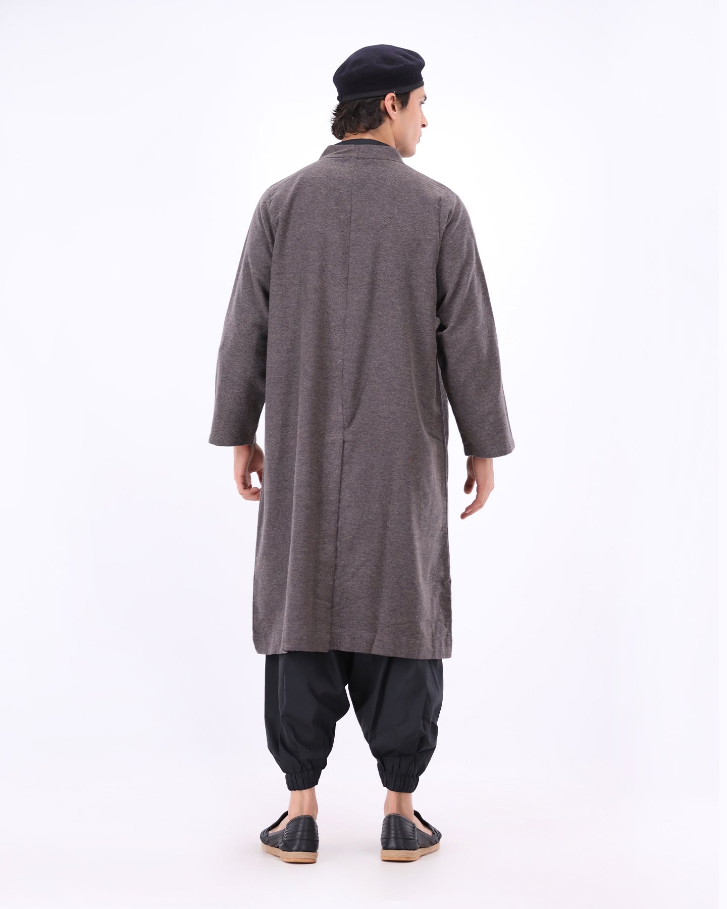 Wanderer Drape - Charcoal Grey