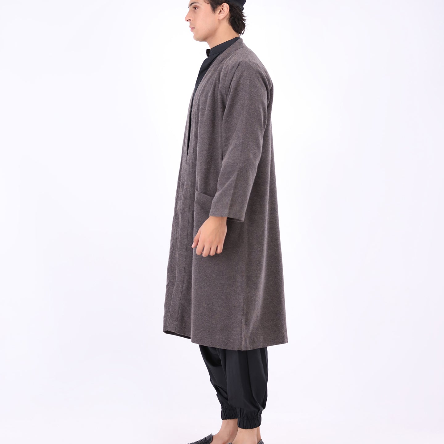 Wanderer Drape - Charcoal Grey