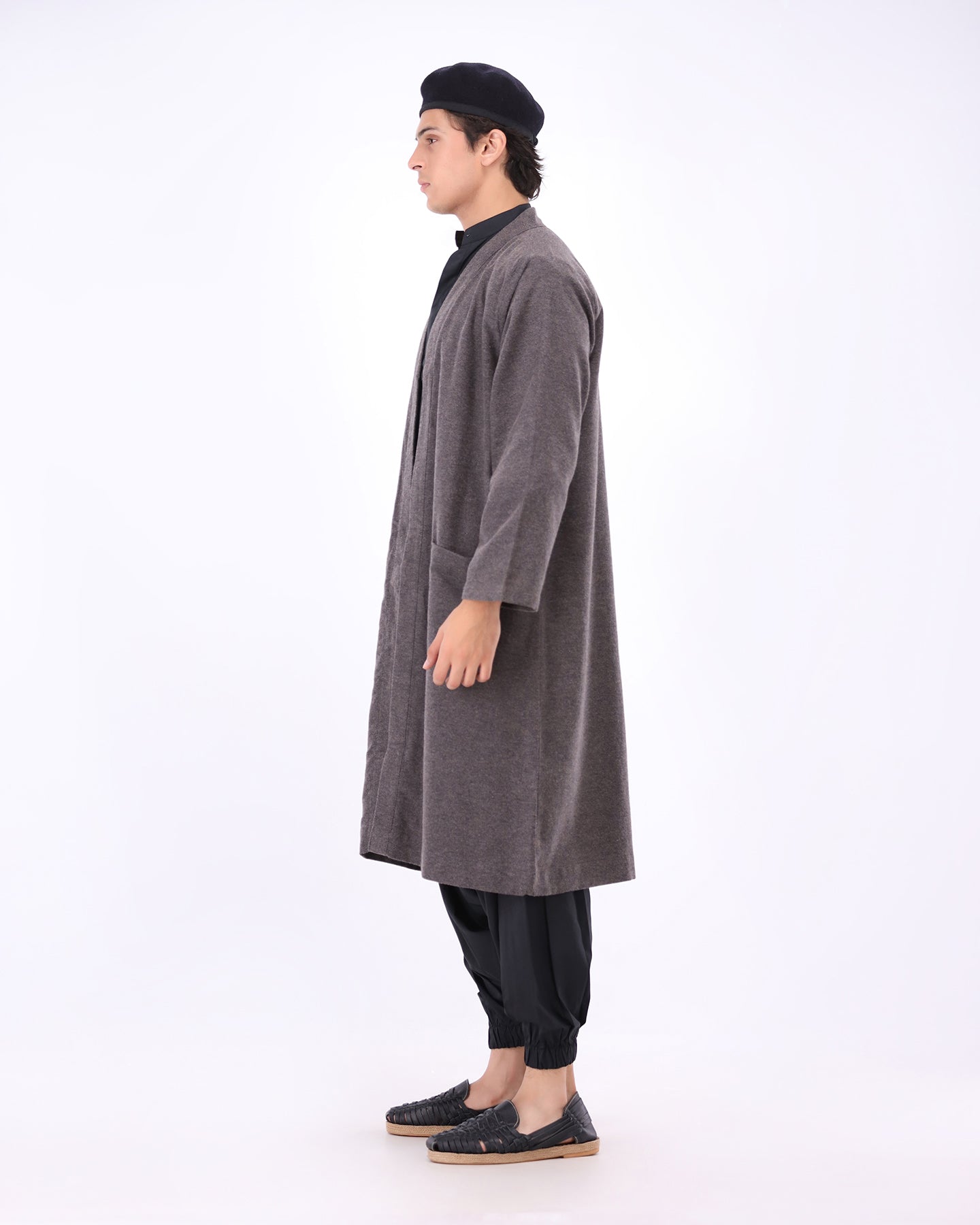 Wanderer Drape - Charcoal Grey