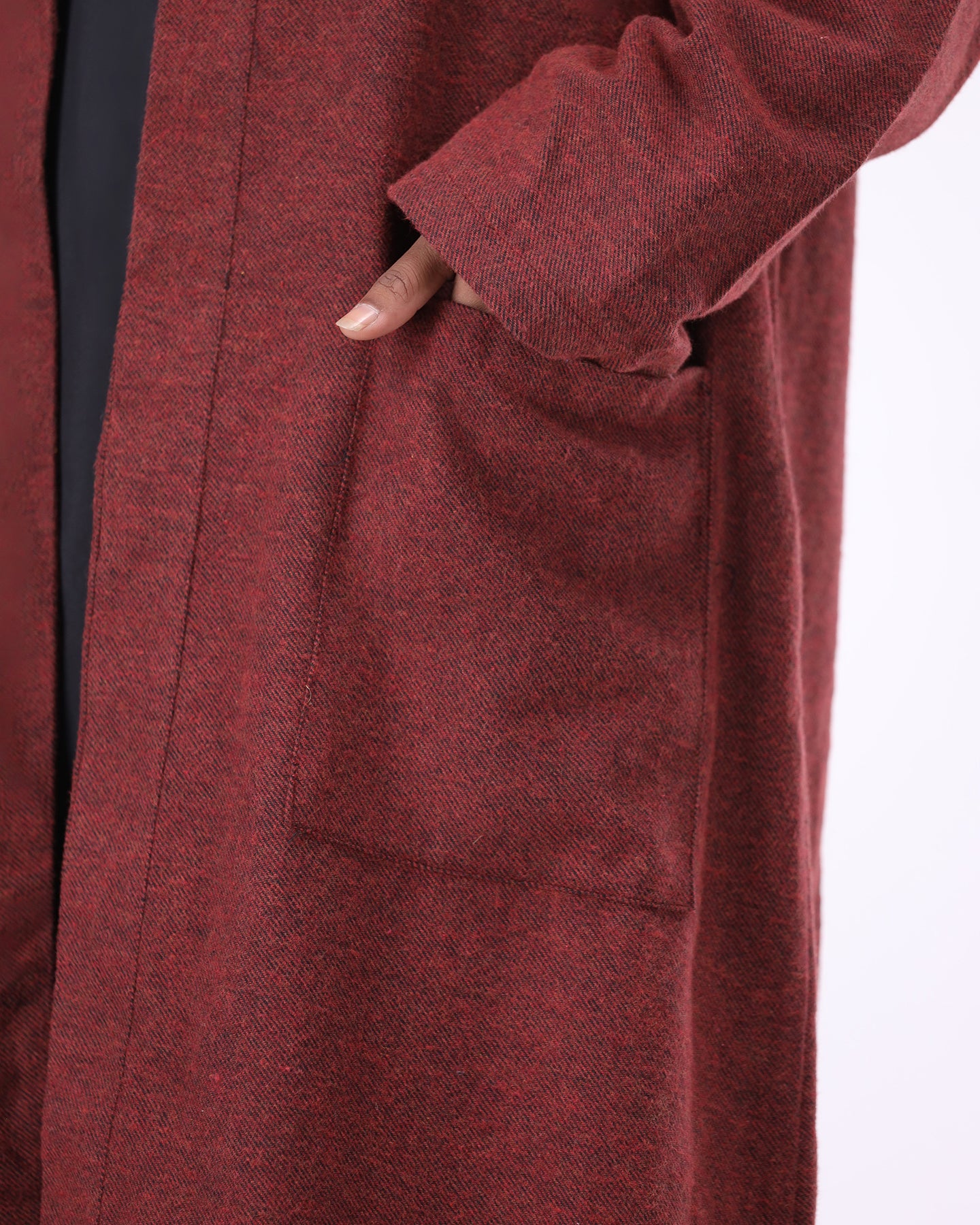 Wanderer Drape - Maroon