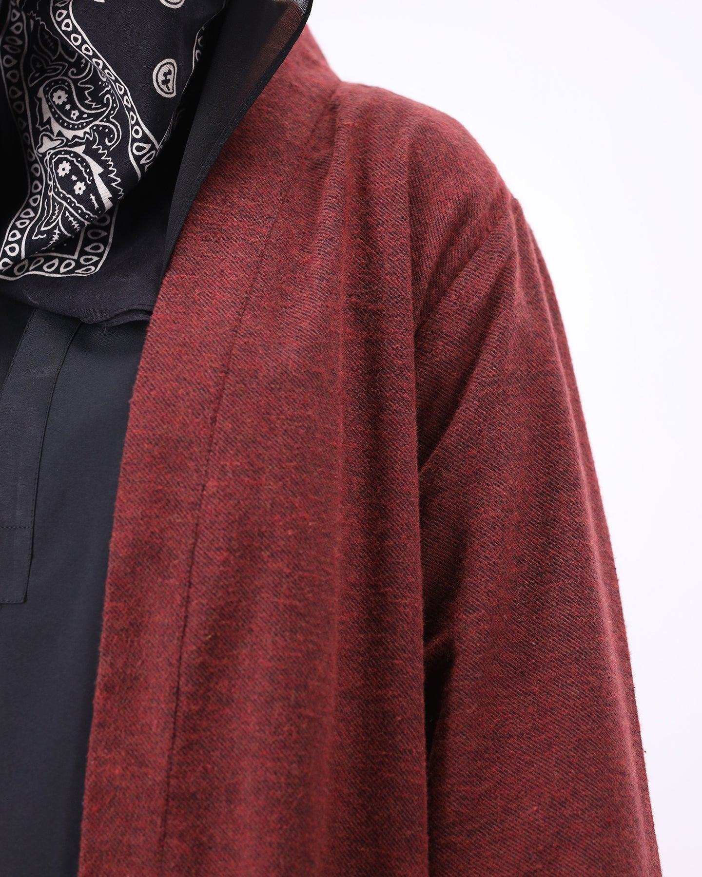 Wanderer Drape - Maroon