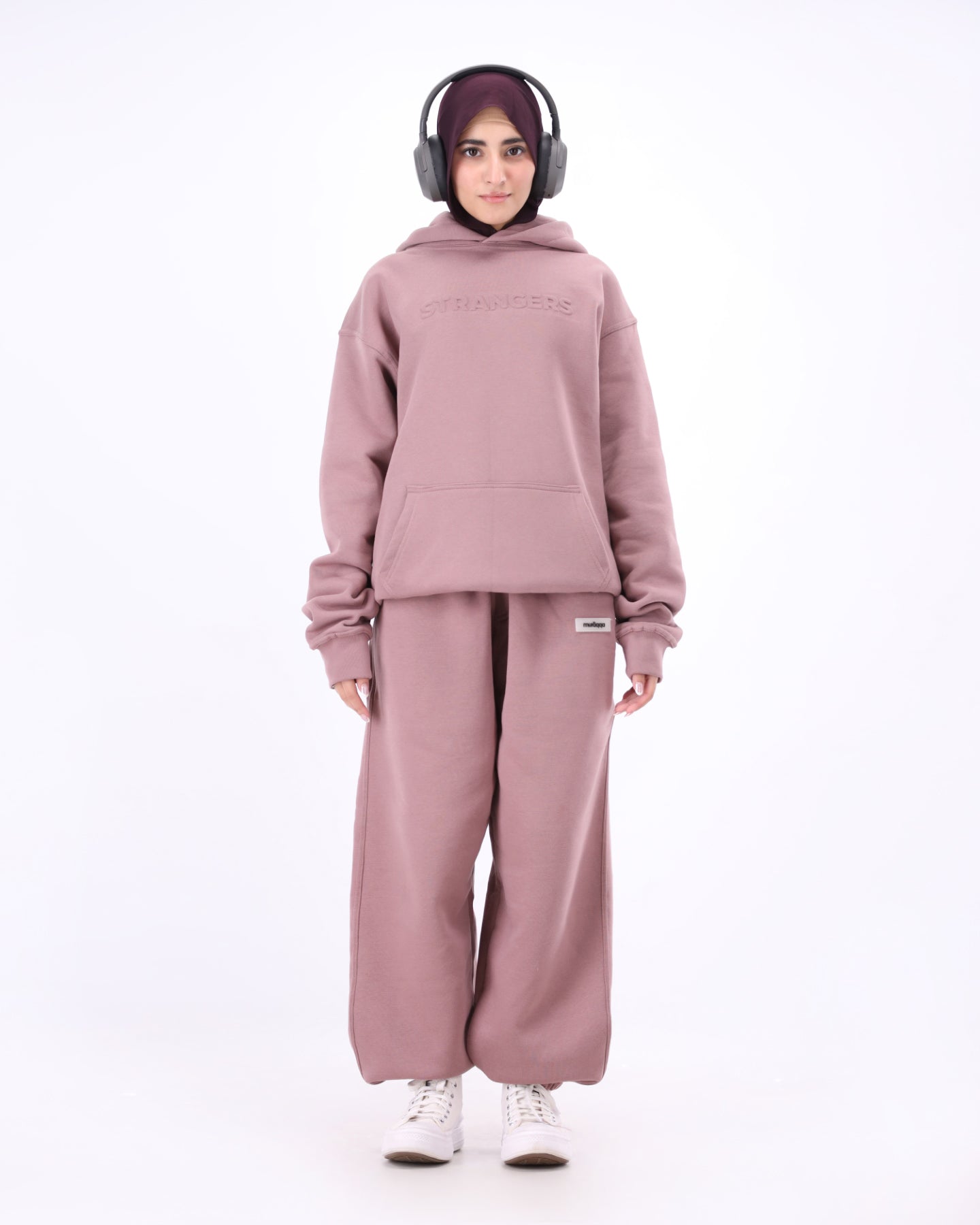 Strangers Hoodie - Tea Pink