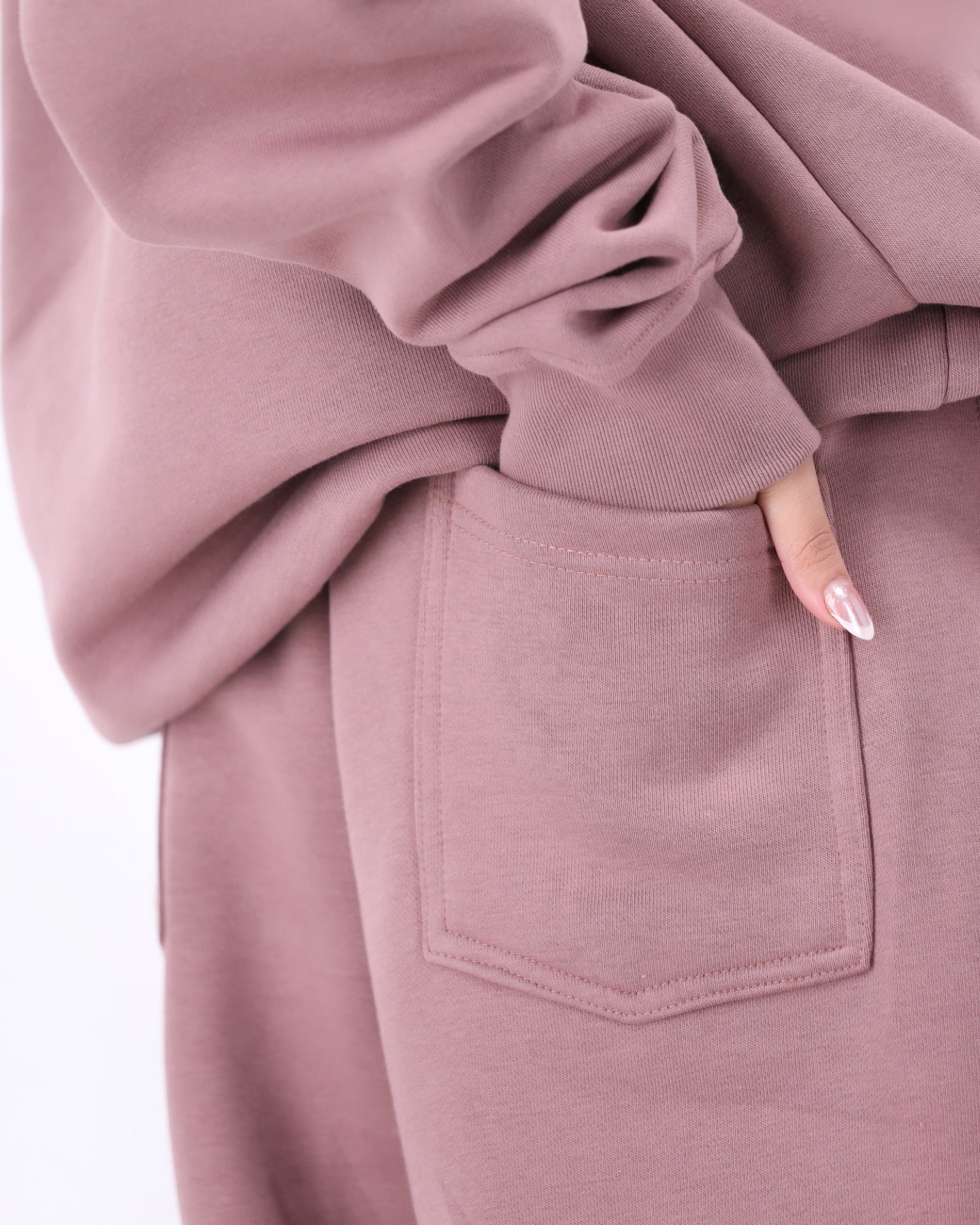 Strangers Co-ord Set - Tea Pink