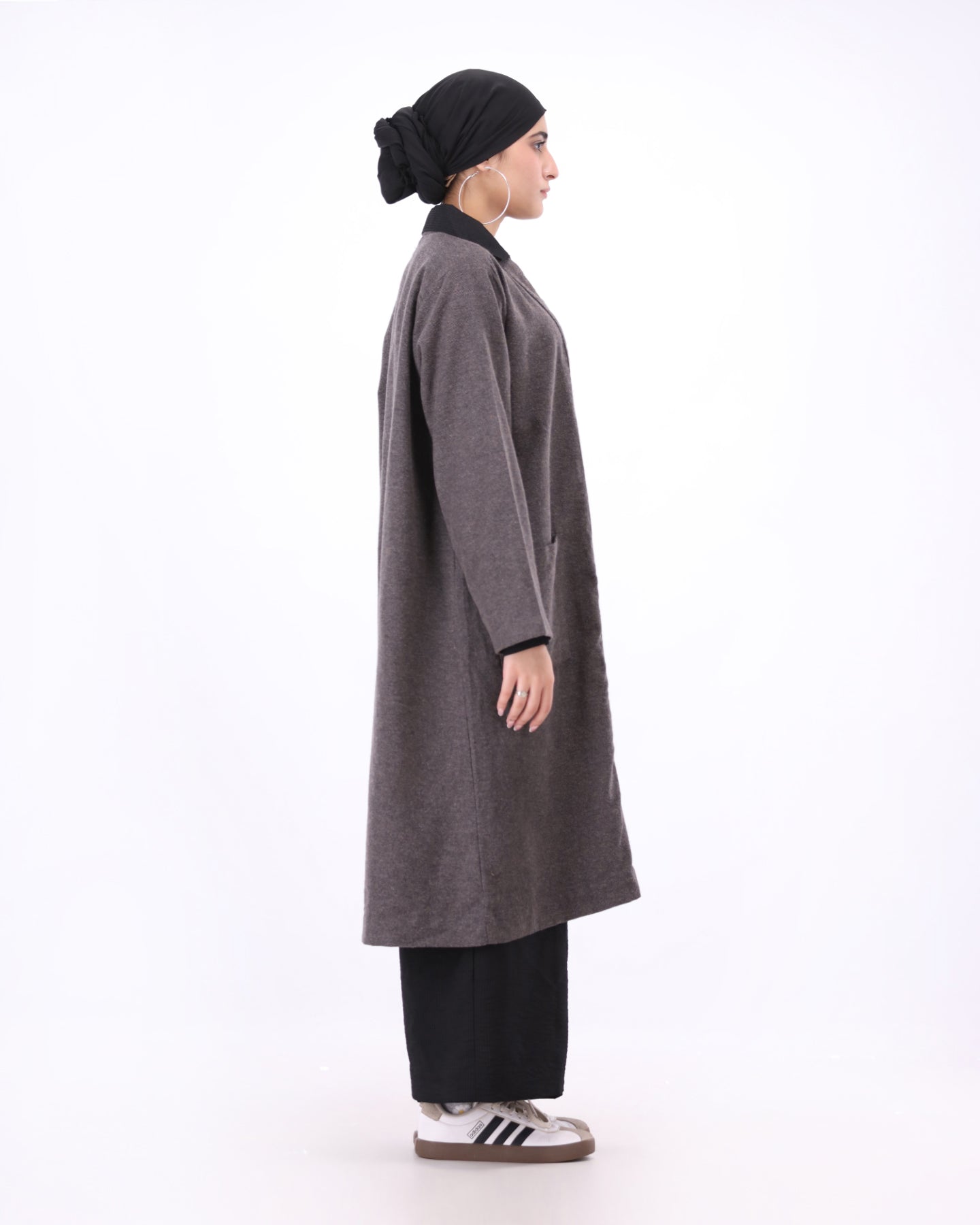 Wanderer Drape - Charcoal Grey