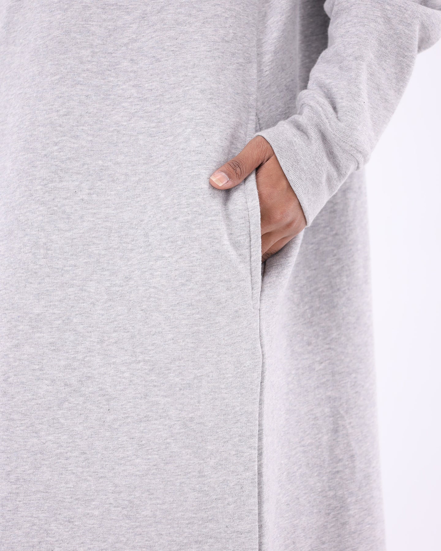 Halo Zipper - Heather Grey