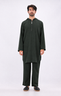 Nomad Hoodie Kurta Set – Green
